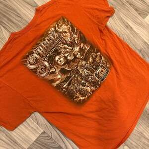 2018 Sturgis Black Hills 78th Motorcycle Rally Orange Graphic T-Shirt